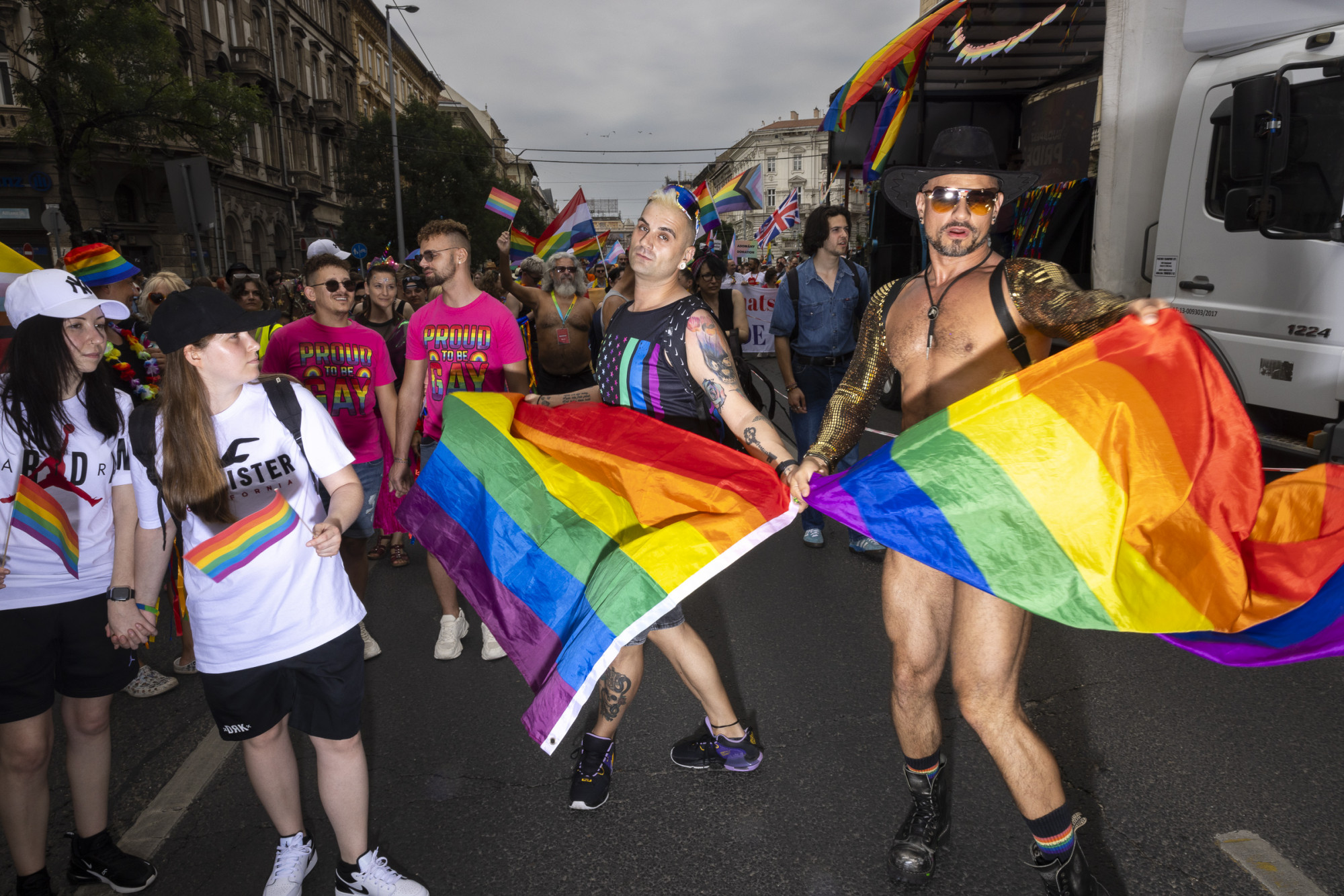 Budapest Pride 2024 a dacos hangulatot átvette az önfeledt pezsgés
