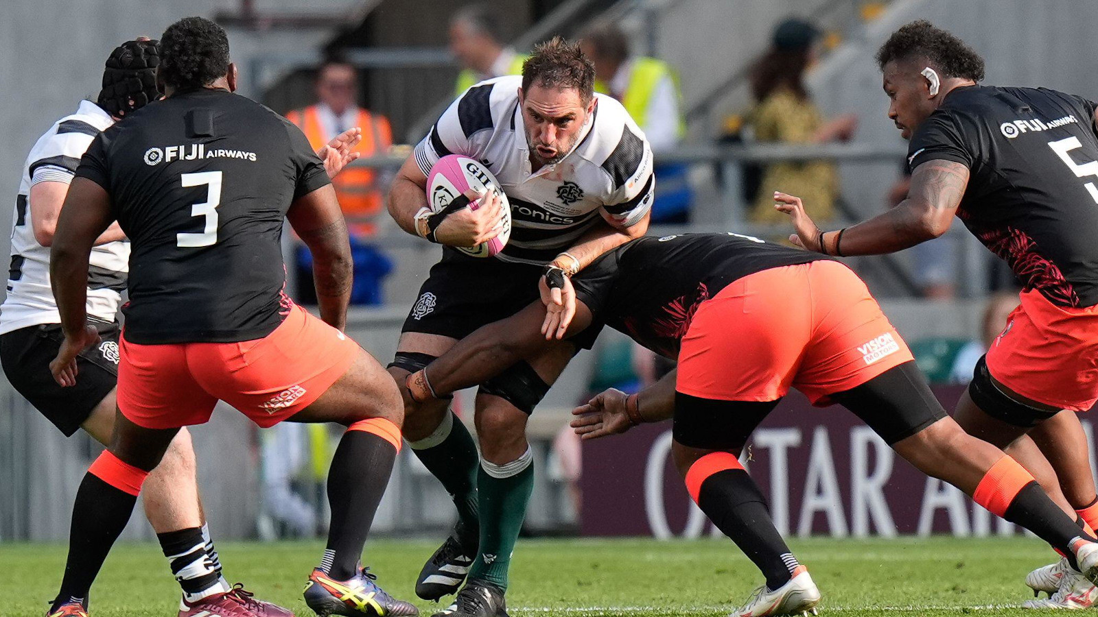 Sam Whitelock signs off in style as England legend and New Zealand duo  score doubles for Barbarians against outstanding Fiji