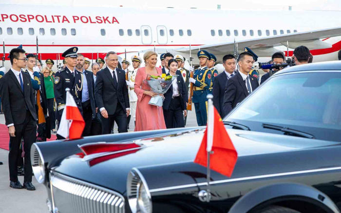 polonya cumhurbaşkanı duda çin’de