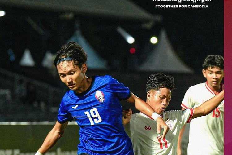 hasil asean cup u-16 2024 - comeback, kamboja tumbangkan myanmar lewat gol menit berdarah