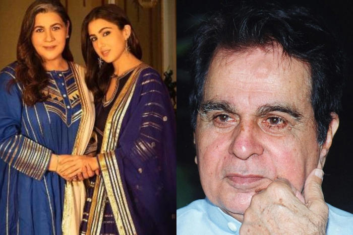 how are sara ali khan, amrita singh related to dilip kumar? know the truth here