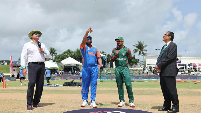 t20 world cup, super 8: bangladesh win toss and opt to bowl against india