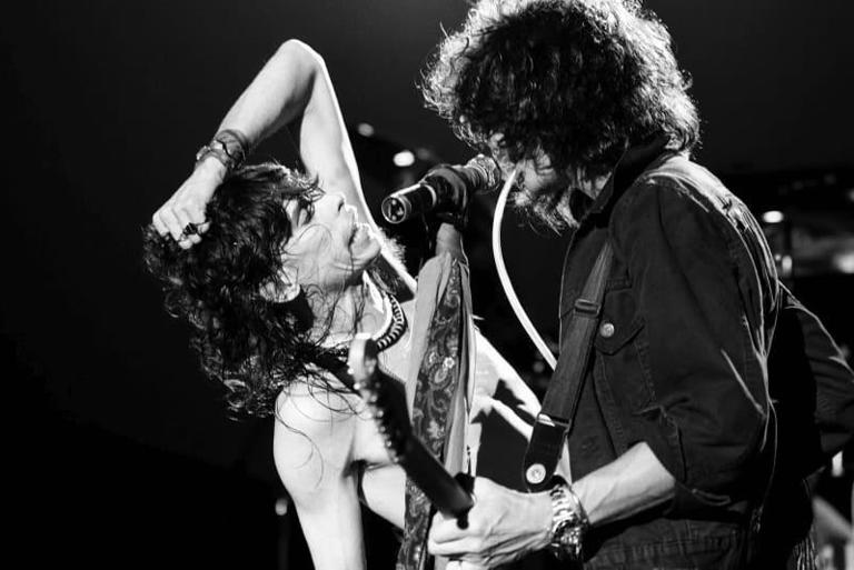 Aerosmith's Steven Tyler and Joe Perry in 1984