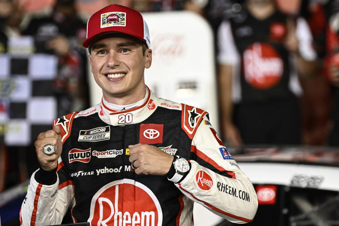 christopher bell stays undefeated in nascar xfinity series at new hampshire with 4th straight win
