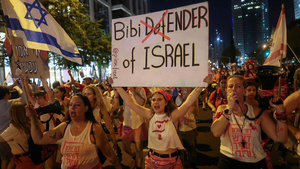 israël : des dizaines de milliers de manifestants contre le gouvernement netanyahou