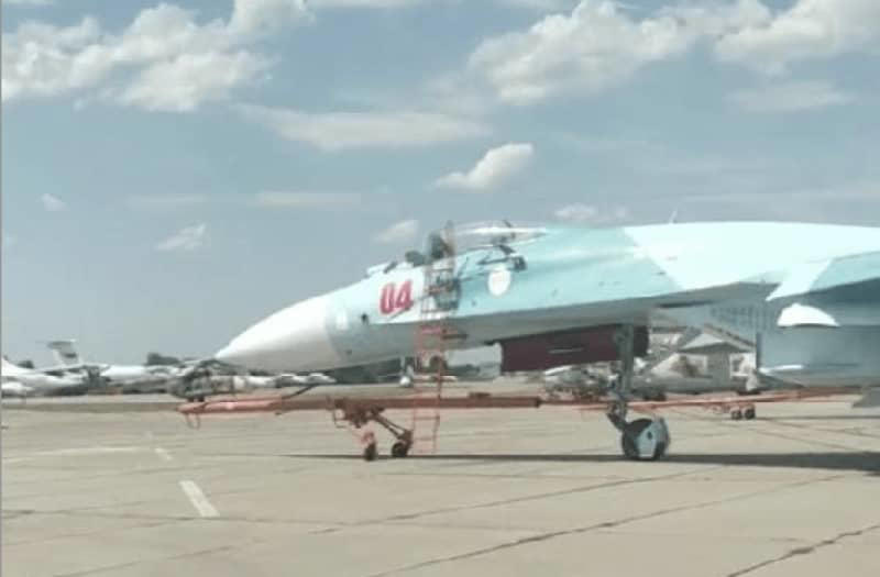 ukraine's partisans claim infiltration of russian air base, leave 'surprises' for pilots