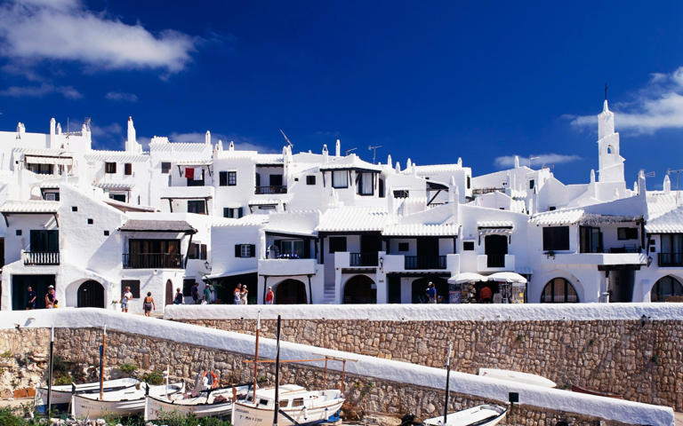 Binibeca Vell, in the southwest of Menorca, was built in the 1960s