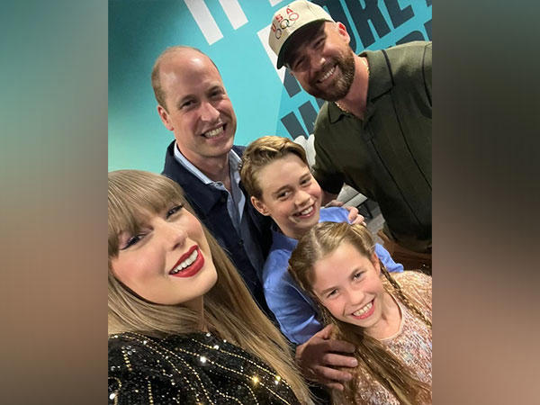 taylor swift drops selfie with prince william, his kids after eras tour wembley show