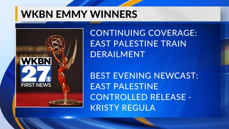 WKBN awarded two regional Emmys