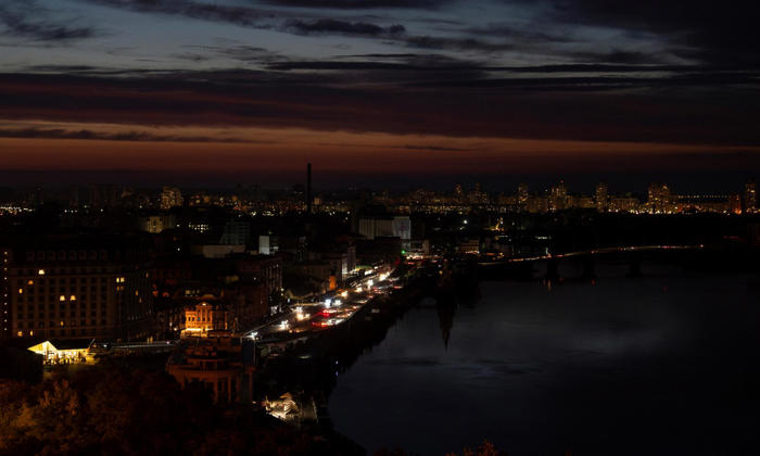 ukraine endures widespread blackouts as russia attacks critical infrastructure