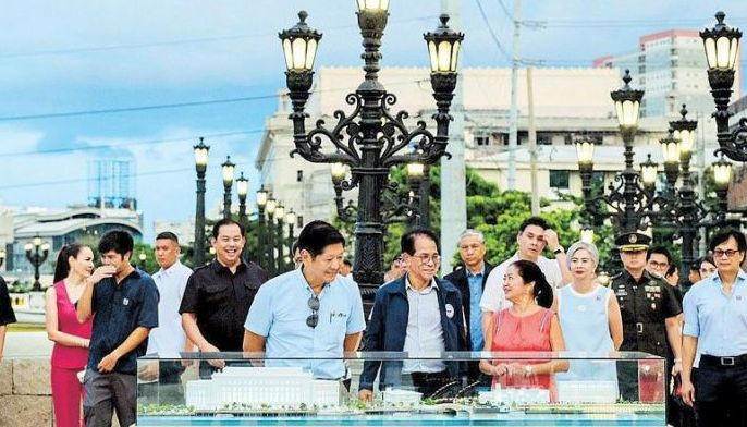 president marcos opens pasig river project