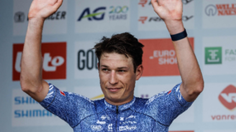 « arnaud de lie était très fort » : jasper philipsen doit se contenter de la 2e place aux championnats de belgique de cyclisme