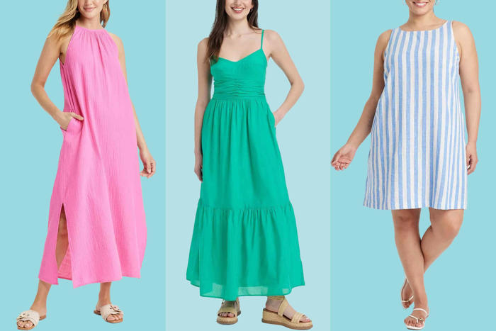 target’s hidden summer shop has sundresses, sandals, and more for under $40