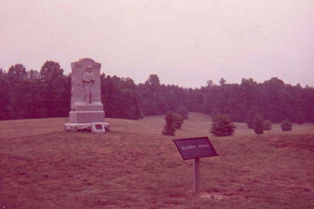 <p>The second battle is known as The Battle of Spotsylvania Courthouse and occurred soon after the Battle of the Wilderness. Both the Union and Confederates mounted attacks over 14 days. The bloodiest battle occurred on May 12th, when Grant attacked “Mule Shoe” with 20,000 troops. The fighting lasted for 20 hours, which caused this area to be called “Bloody Angle.” Both sides declared victory despite huge losses.</p>