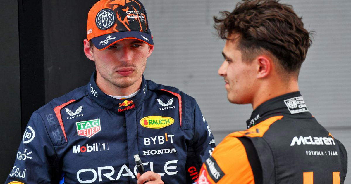 ‘hell will freeze over’ before max verstappen issues lando norris apology, claims coulthard
