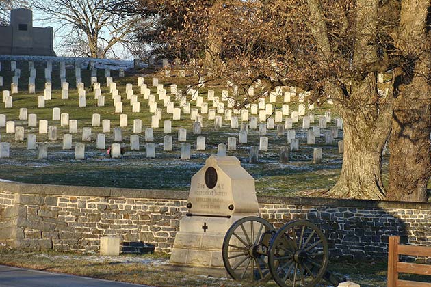 <p>Over the three days of the battle, anywhere from 46,000 to 51,000 Americans were killed. Part of the site became the Gettysburg National Cemetery, and President Lincoln's speech dedicating this cemetery, known now as the "Gettysburg Address," is the reason most people know this place.</p>