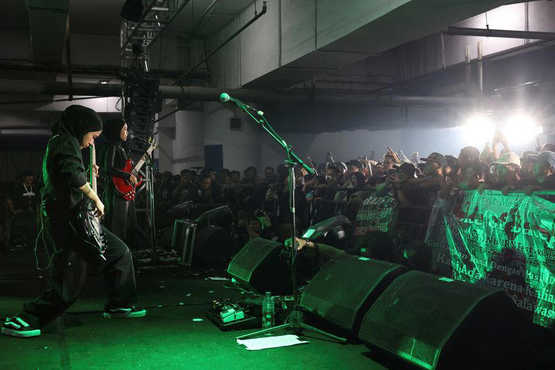 indonesian muslim metal group braces for biggest stage yet