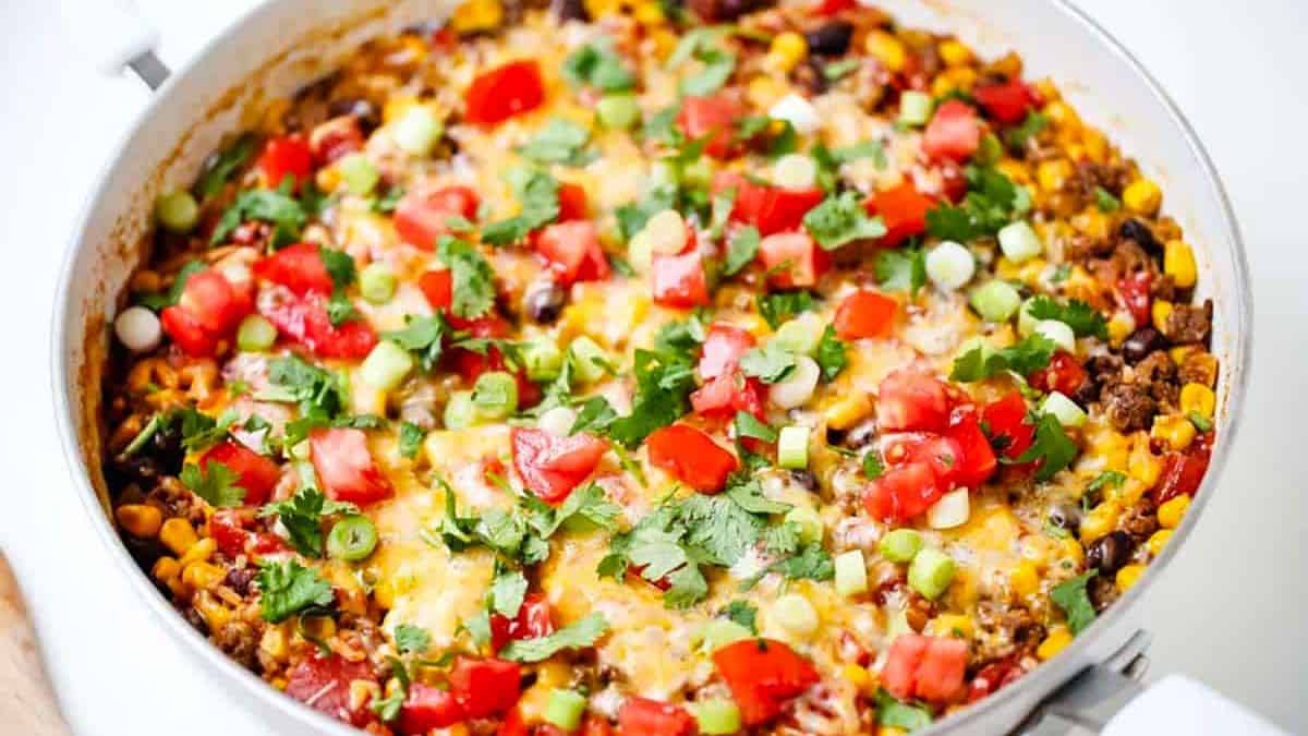 One Pot Burrito Bowl