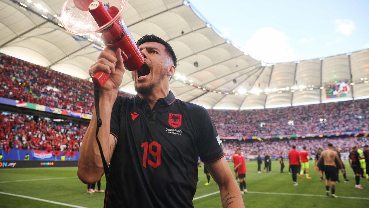 euro 2024 : un joueur albanais suspendu deux matchs par l’uefa pour des chants contre la macédoine du nord