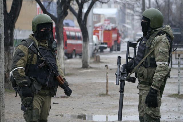 ze dvou měst ruského dagestánu je hlášena střelba a šest zabitých