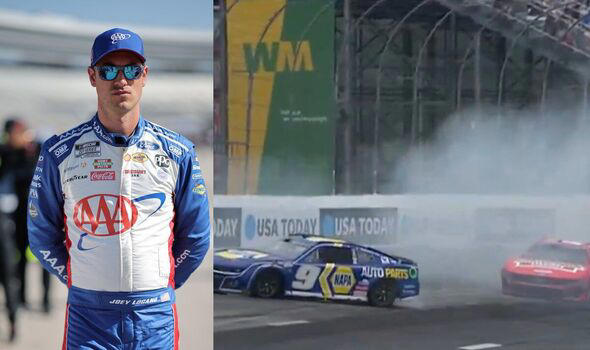 Joey Logano had instant explanation after ruining Chase Elliott's race