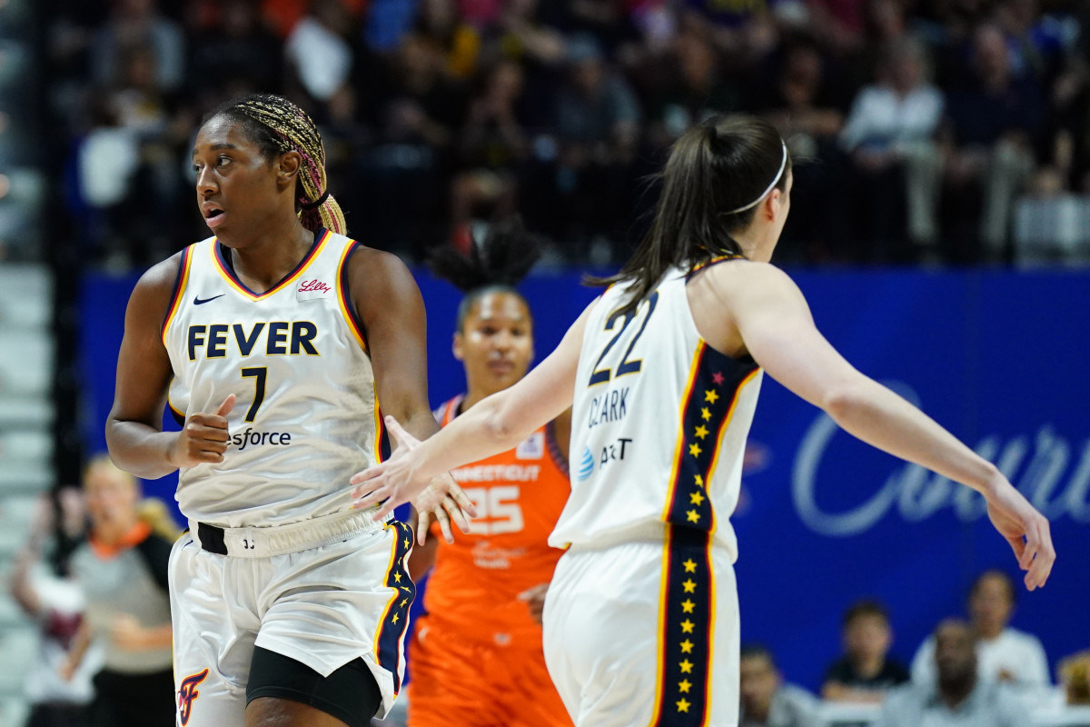 Caitlin Clark And Aliyah Boston Turn Heads With Incredible Connection During Sky-Fever
