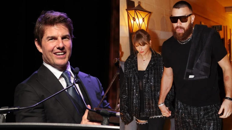 Watch: Tom Cruise, Travis Kelce and celebs dance at Taylor Swift's concert