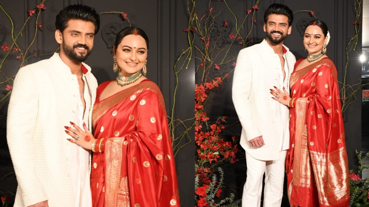 WATCH: Sonakshi Sinha And Zaheer Iqbal Make First Appearance As Married ...