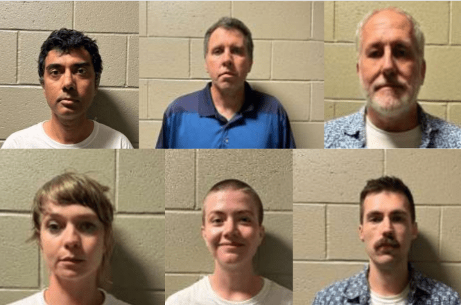Six arrested following Travelers Championship protest