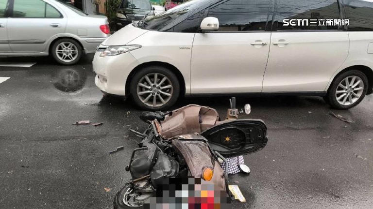 暴雨狂炸！台中東勢淹水加泥流 天雨路滑釀2車禍