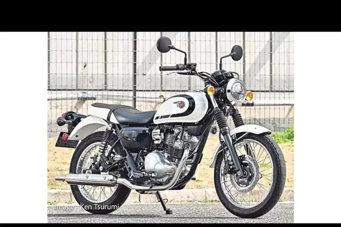 2024 kawasaki w230 classic motorcycle breaks cover, features 233cc single cylinder engine