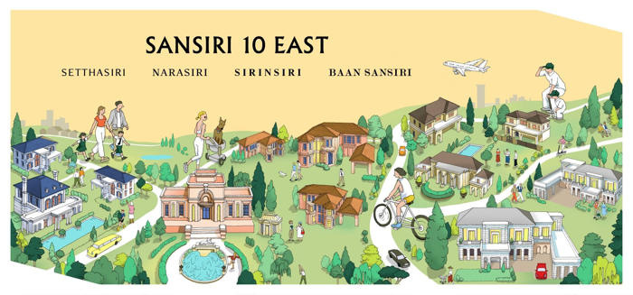 แสนสิริ ปักธงบางนา กม.10 ปั้น ‘sansiri 10 east’ เมืองบ้านหรู 20-500 ล้าน มูลค่า 1.8 หมื่นล้าน
