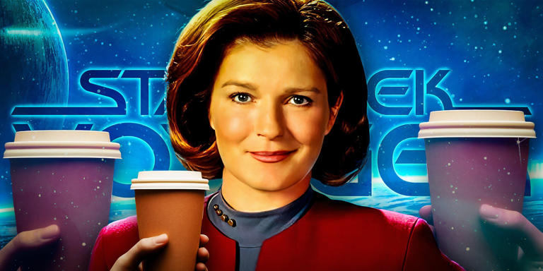 Captain Janeways Star Trek: Voyager Coffee Obsession Explained (& Why She Switched To Tea)