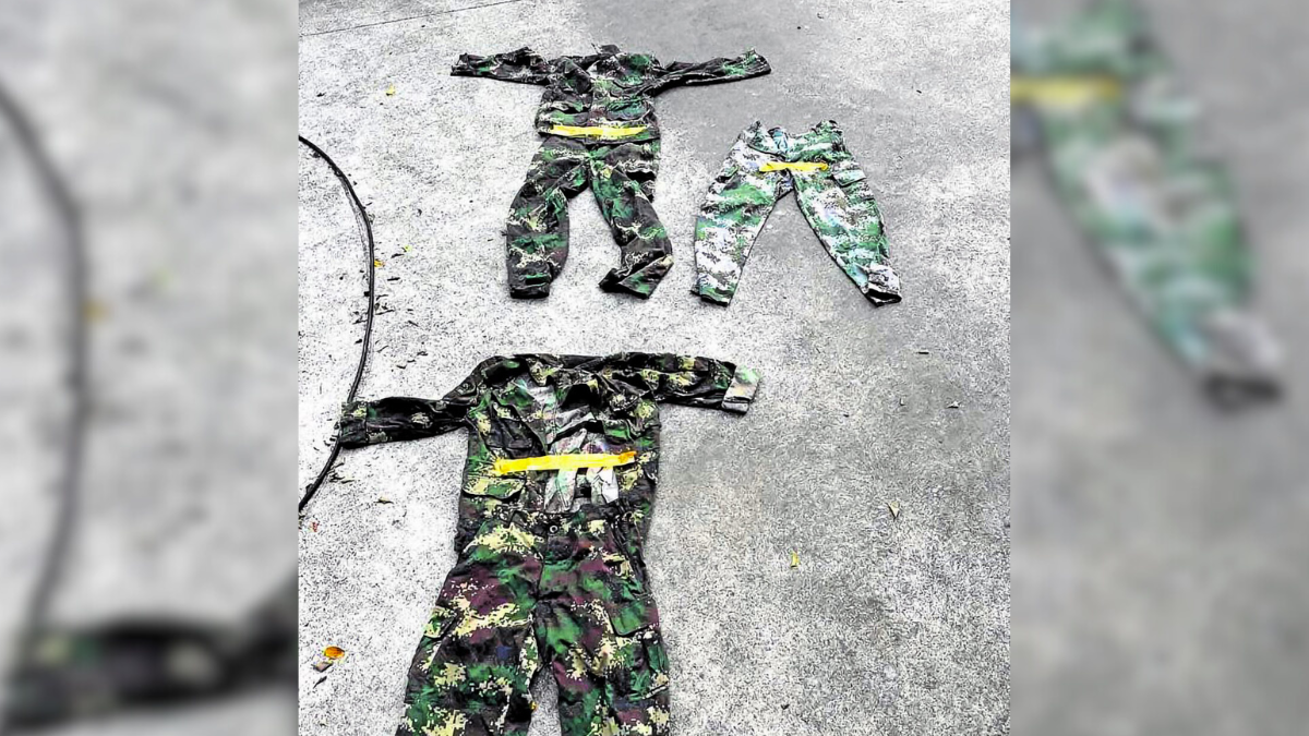 chinese military uniforms in pogo raid appear to be ‘souvenirs’ – pnp chief