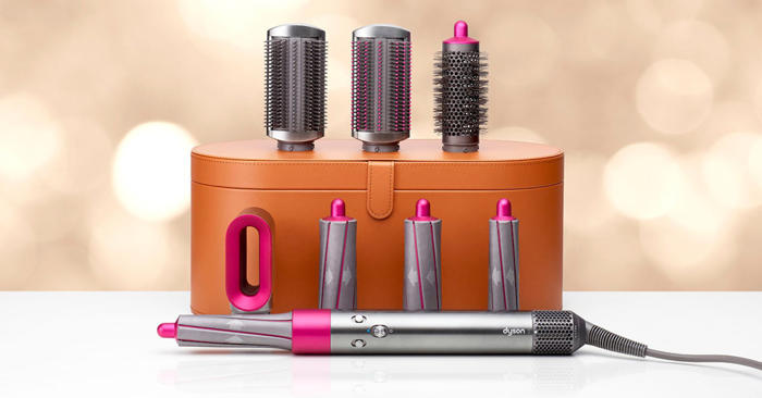 hair tools have gone luxe: 4 versatile styling products from dyson’s airstrait and zuvi’s halo, to shark’s flexstyle – used by kim kardashian’s stylist to create her met gala look