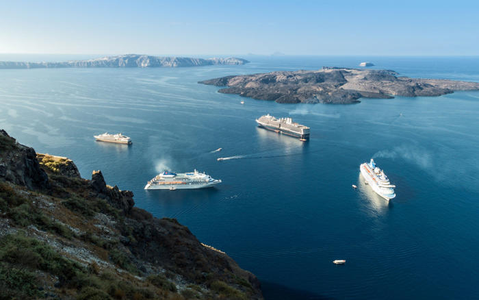 how greece is going to war on cruise ships