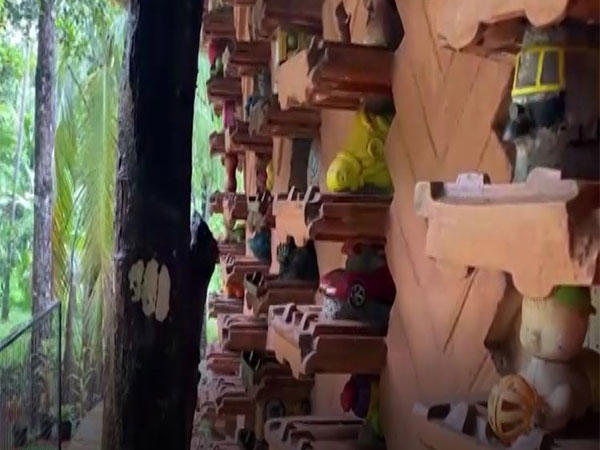 nature lover builds eco-friendly toy house with 6,000 recycled toys