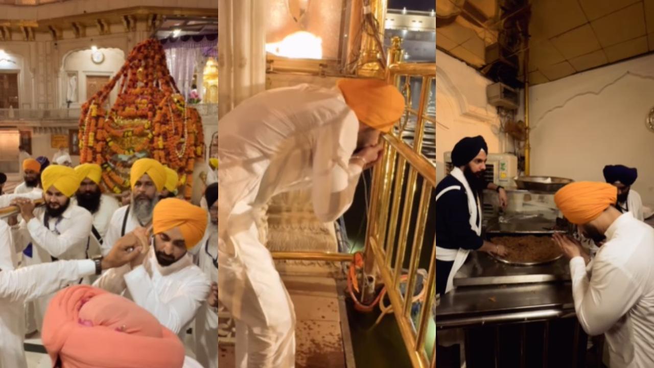 Diljit Dosanjh Offers Prayers At Golden Temple, Takes Part In Community ...