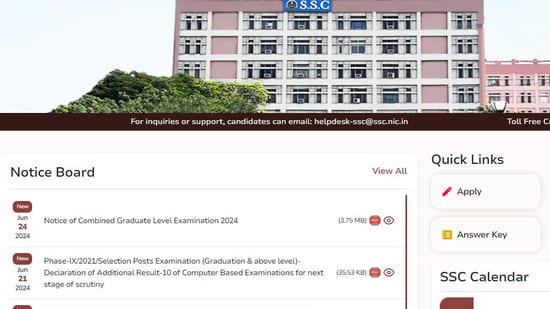 ssc cgl recruitment 2024: notification for 17727 posts released on ssc.gov.in, direct link to apply, details here