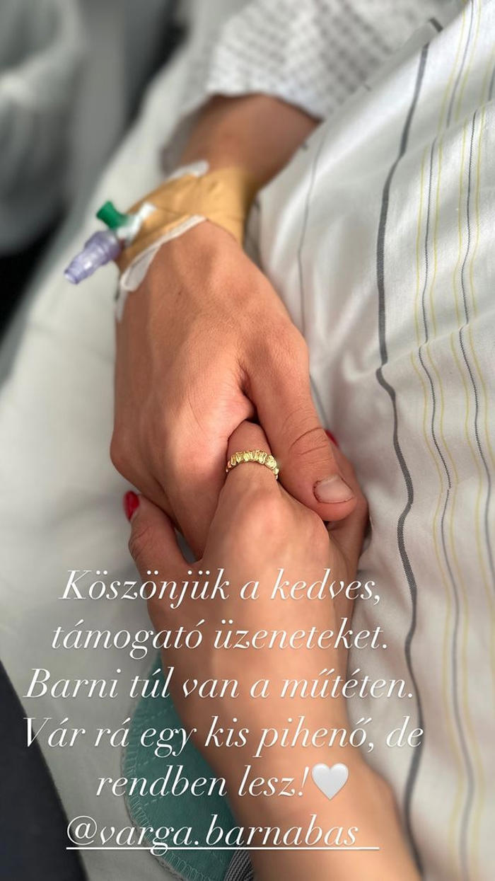 varga barnabás barátnője a támadó kórházi ágya mellől számolt be párja állapotáról