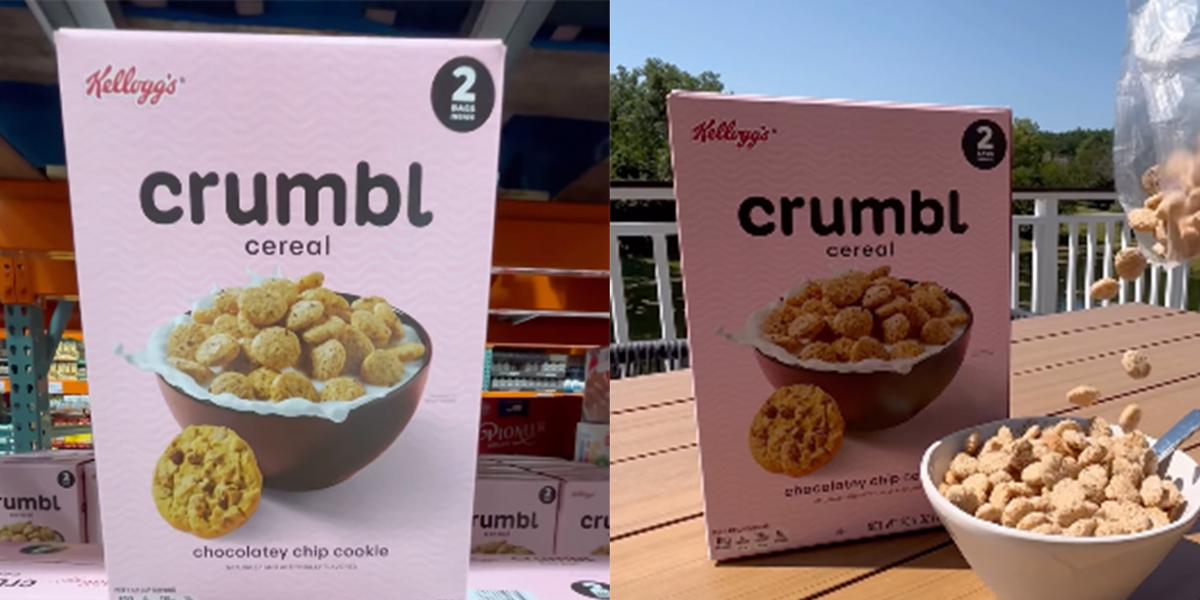 crumbl is making cookie cereal & fans are divided