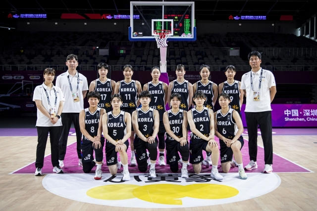 220cm 장쯔위 극복할 수 없었다, 한국 18세 이하 여자농구 아시아컵 결승진출 실패, 중국에 18점차 완패