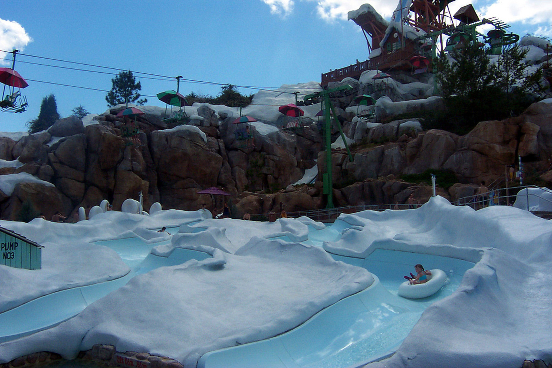 Blizzard Beach is another of Disney's theme parks in Orlando and it welcomes more than two million visitors every year.