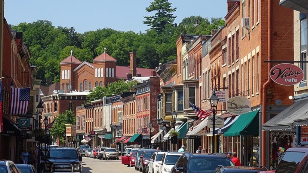 <p>Galena boasts well-preserved 19th-century architecture and a vibrant Main Street filled with shops, eateries, and galleries. People can visit the home of Ulysses S. Grant, which provides a glimpse into the life of the 18th U.S. President.</p>