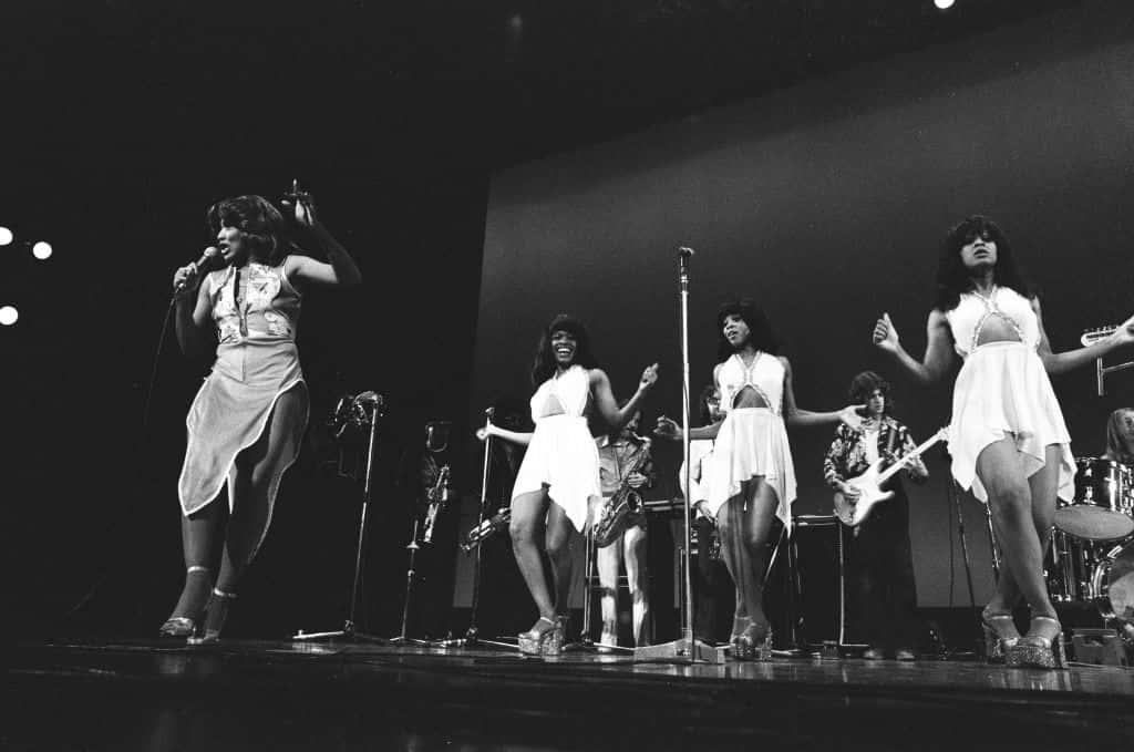 <p>The band now had a new name, The Ike and Tina Turner Revue. They toured intensely across the US, with Tina taking the country by storm with her energy and spectacular shows, along with a group of backup singers/dancers called the Ikettes. Meanwhile Ike was in the background, leading the band.</p>  <p>The show was so popular, they headlined for non-segregated audiences in the Southern states, breaking through the barriers between white and black and Motown and rock.</p>