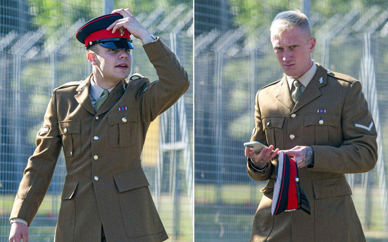 L/Cpl Whitt and L/Cpl Rough, both 25, crashed their cars after speeding around their base last January