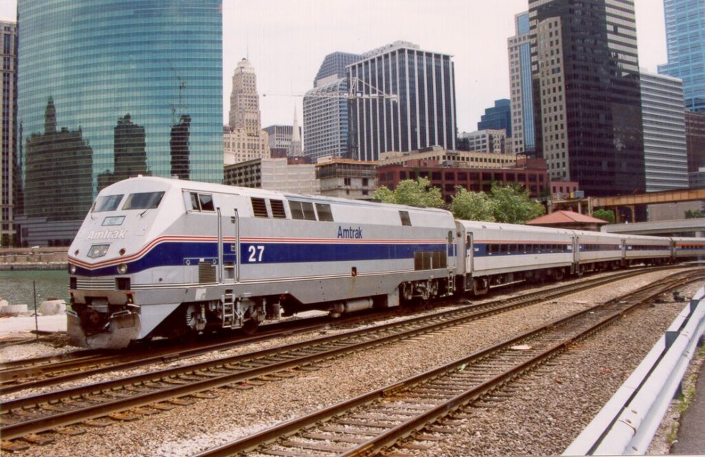 <p>The Hiawatha Service, introduced in the 1930s by the Milwaukee Road, was known for its speed and luxury on routes between Chicago and the Twin Cities. Featuring streamlined steam locomotives and elegant passenger cars, it set new standards for comfort and efficiency in American rail travel.</p>