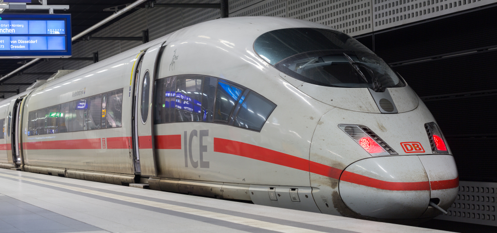 <p>Germany’s ICE, launched in 1991, is renowned for its efficiency and speed, reaching up to 186 mph. The ICE network connects major German cities and extends to neighboring countries, offering comfortable and reliable service. Its technological advancements, including tilting technology and aerodynamic design, have made it a benchmark in high-speed rail travel.</p>
