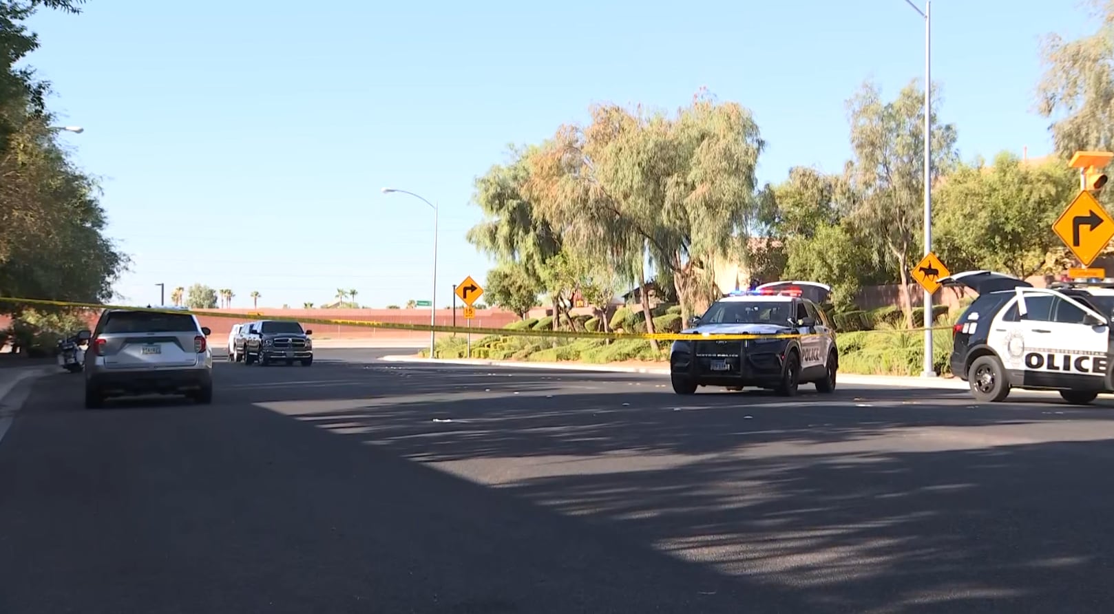 Man Dies In Fiery Motorcycle Crash In Northwest Las Vegas