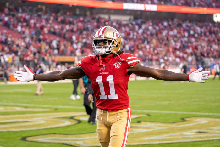 things heating up between the niners and wr brandon aiyuk